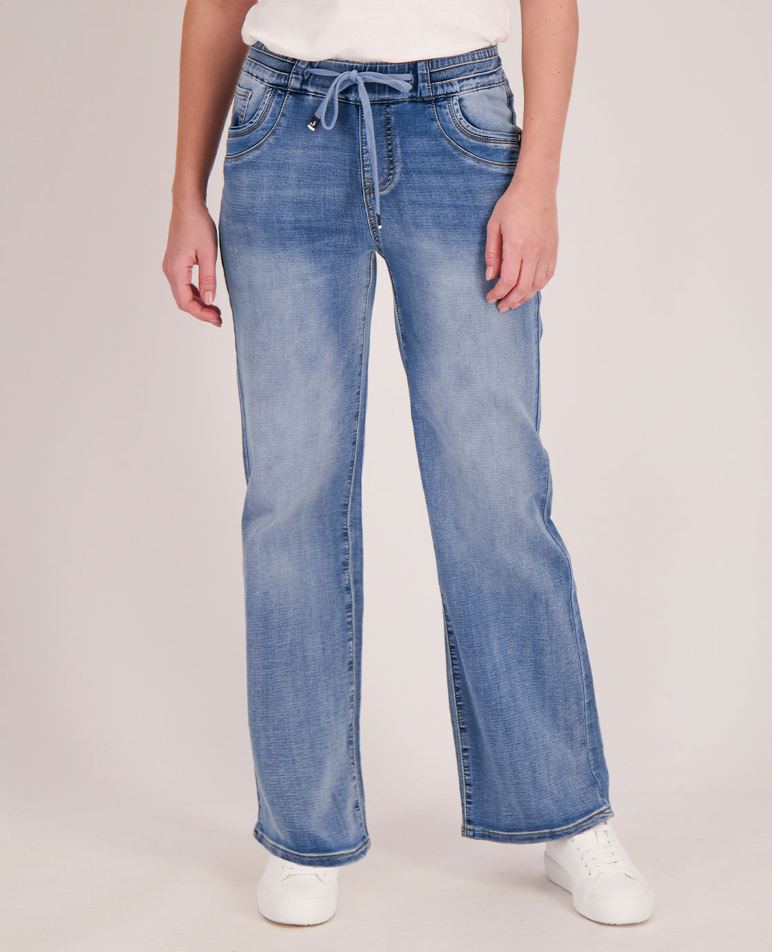 Pant Fleur Jogg Denim | Mid Blue Denim