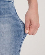 Je m'appelle Broeken Pant Celine Jogg Denim | Mid Blue Denim