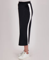 Je m'appelle Jurken Skirt Fenna | Zwart/Off White