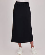 Je m'appelle Jurken Skirt Fenna | Zwart/Off White