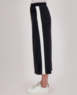 Je m'appelle Jurken Skirt Fenna | Zwart/Off White