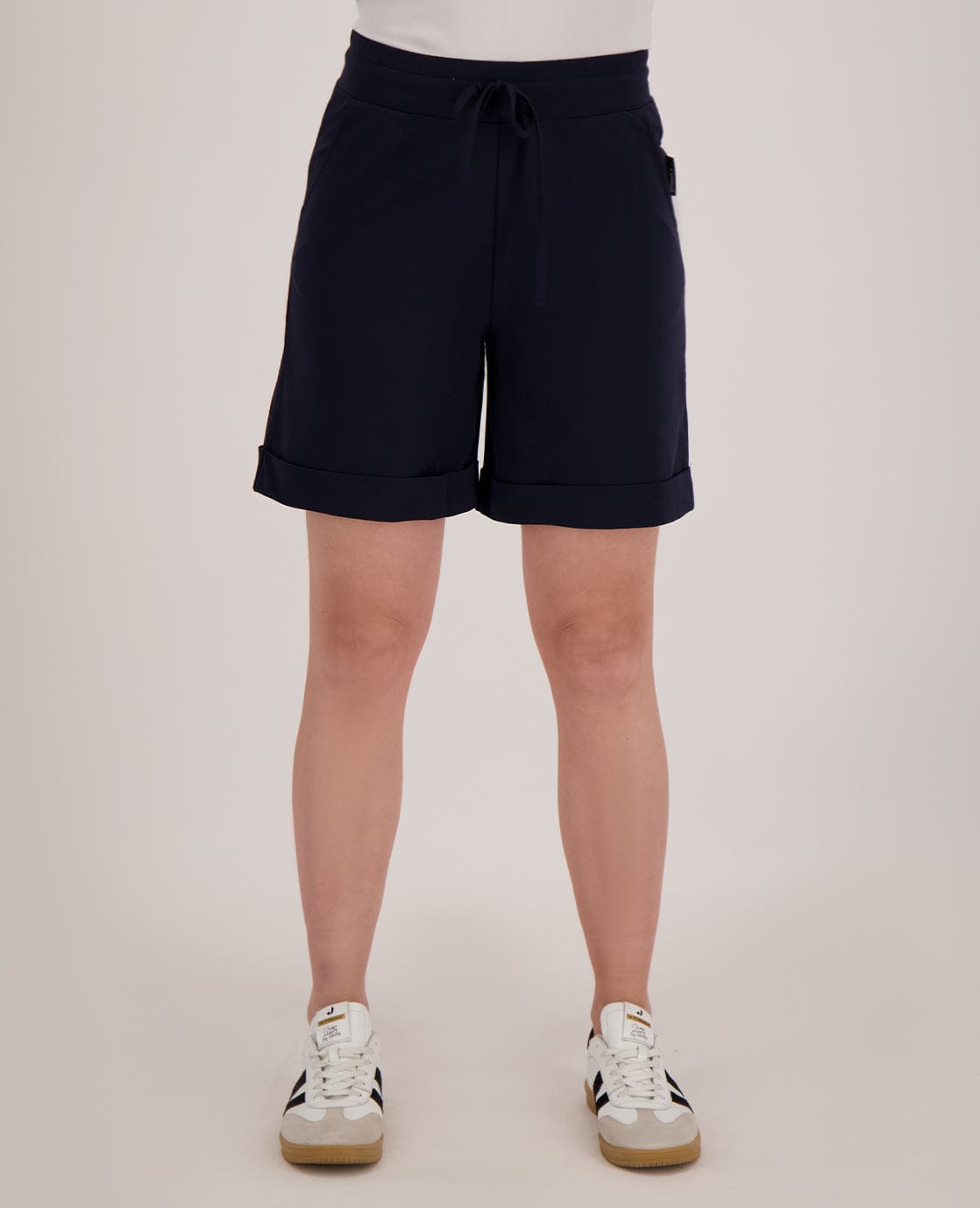Je m'appelle Broeken Short Sylah Regular Travel | Donkerblauw