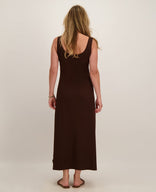 Je m'appelle Jurken Tankdress Bardot | Soft Cacao
