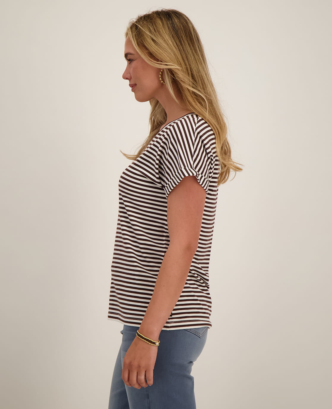 Je m'appelle Tops Tee Meryl | Off White / Soft Cacao