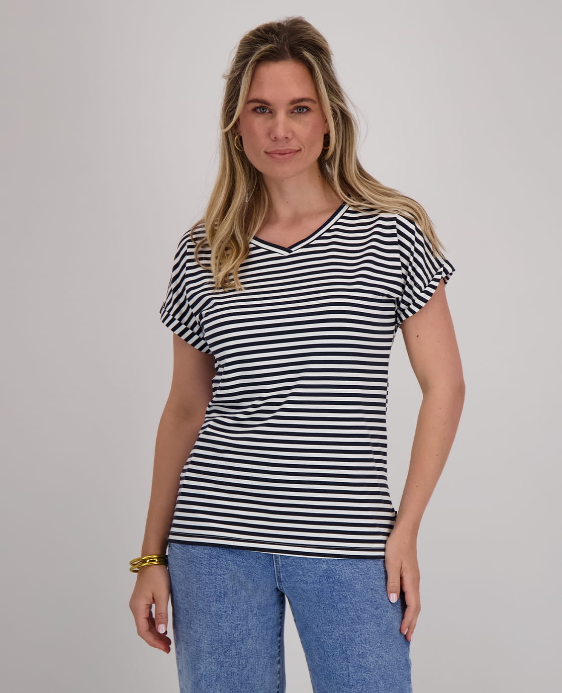 Je m'appelle Tops Tee Meryl | Off White/Midnight