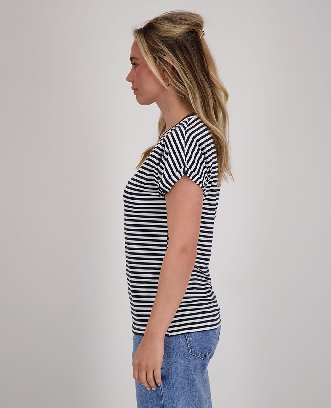 Je m'appelle Tops Tee Meryl | Off White/Midnight