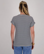 Je m'appelle Tops Tee Meryl | Off White/Midnight