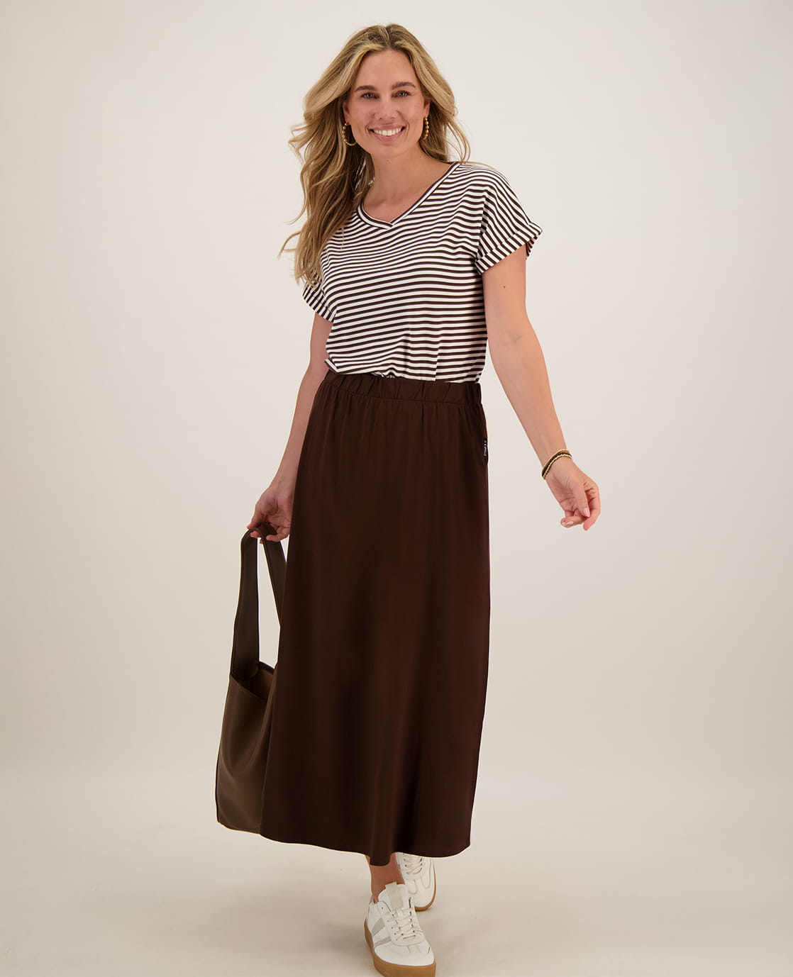 Je m'appelle Tops Tee Meryl | Off White / Soft Cacao