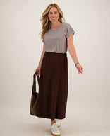 Je m'appelle Jurken Skirt Monroe | Soft Cacao