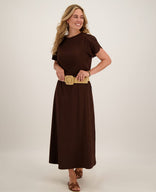 Je m'appelle Jurken Skirt Monroe | Soft Cacao