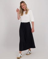 Je m'appelle Jurken Zwart / XS Skirt Monroe | Zwart
