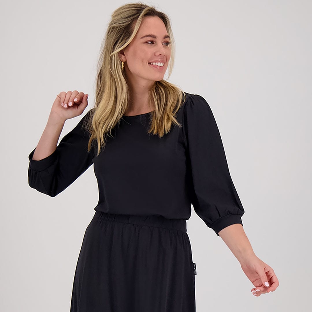 Je m'appelle Tops Zwart / XS Top Marlene | Zwart