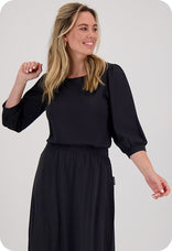 Je m'appelle Tops Top Marlene | Zwart