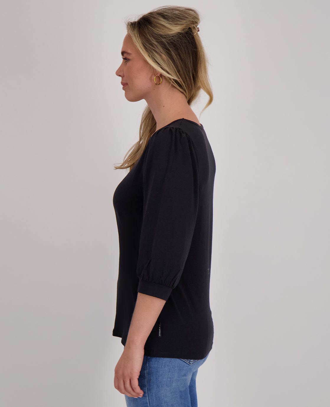 Je m'appelle Tops Top Marlene | Zwart