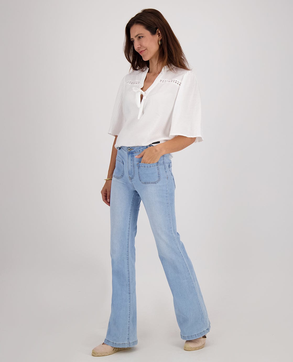 Je m'appelle Tops Top Bows | Off White