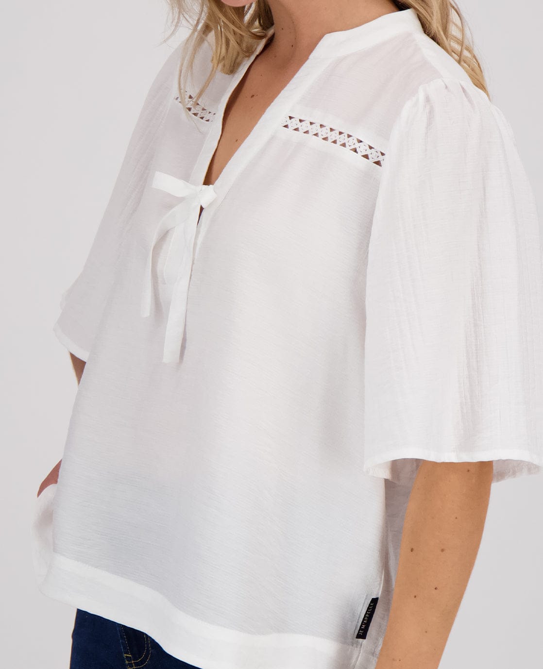 Je m'appelle Tops Top Bows | Off White