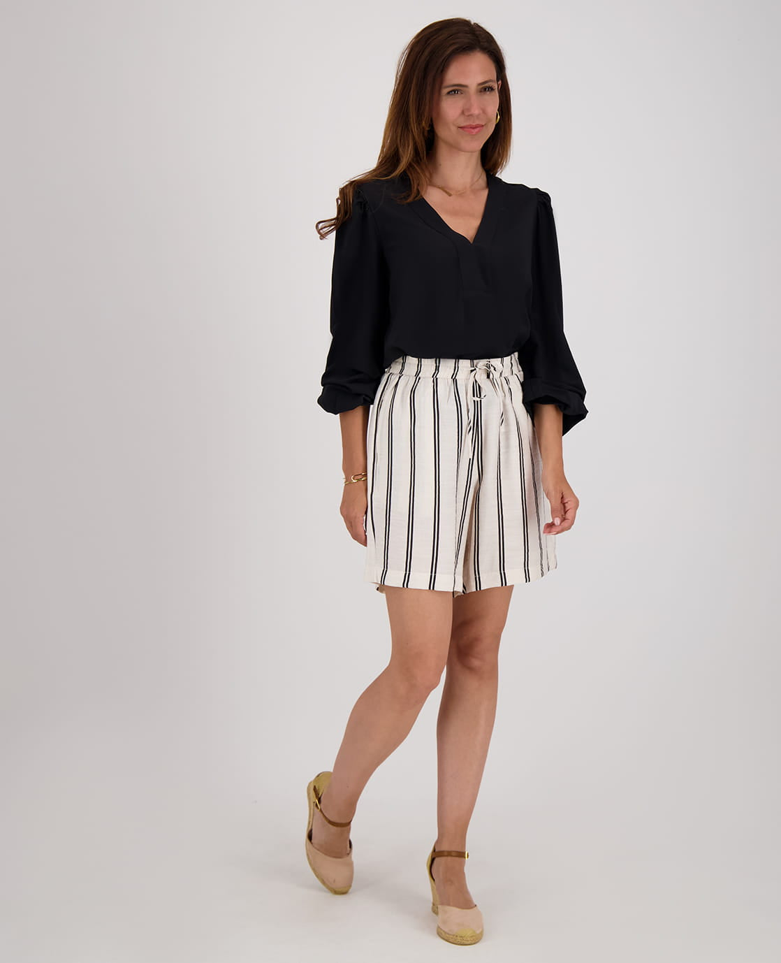 Je m'appelle Tops Top Ruffle | Donkerblauw