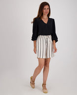 Je m'appelle Tops Top Ruffle | Donkerblauw