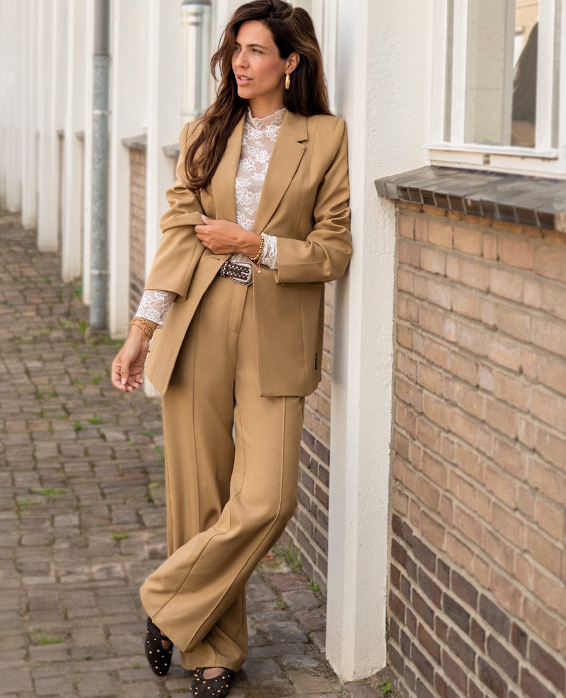 Je m'appelle Broeken Light Toffee / XS / Short Pant Straight | Light Toffee