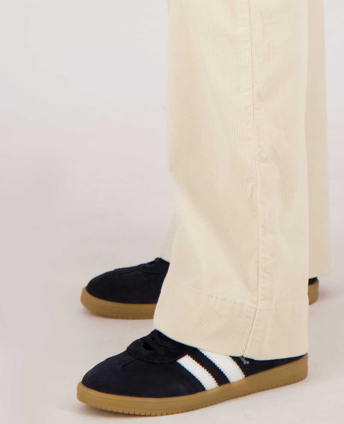 Je m'appelle Broeken Pant Colette Corduroy Stretch | Ecru Denim