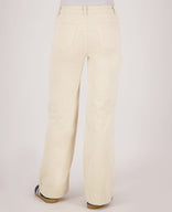 Je m'appelle Broeken Pant Colette Corduroy Stretch | Ecru Denim