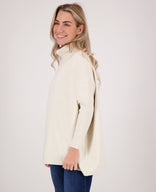 Je m'appelle Tops Soft Beige / One Size Pull Colle | Soft Beige