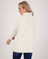 Je m'appelle Tops Soft Beige / One Size Pull Colle | Soft Beige