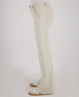 Je m'appelle Broeken Pant Flare Superstretch Denim | Zand