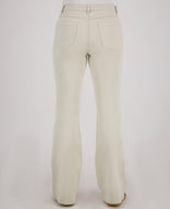Je m'appelle Broeken Pant Flare Superstretch Denim | Zand