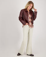 Je m'appelle Jassen Jacket Demi | Dark Burgundy