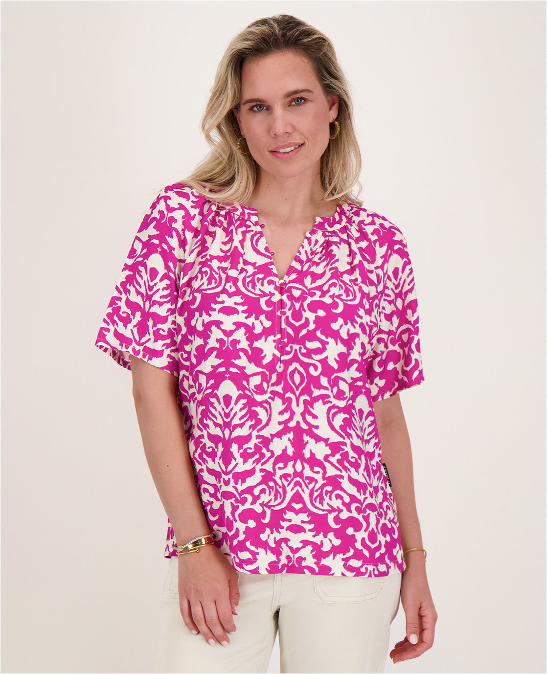 Top Livay | Very Berry/Ecru
