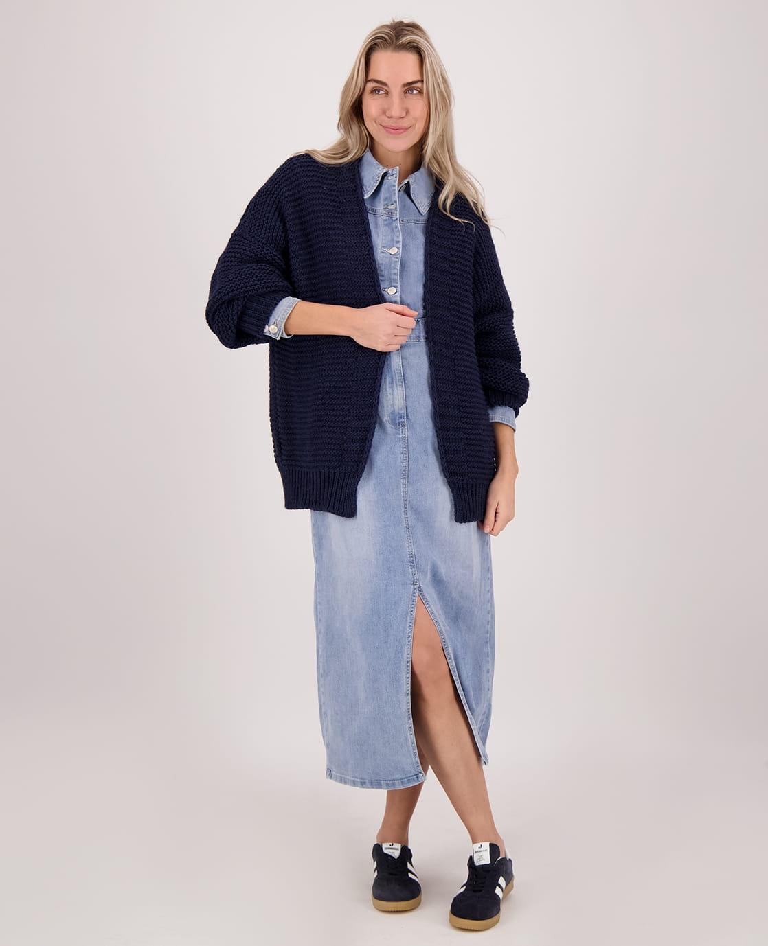 Je m'appelle Jurken Robe Superstretch Denim | Light Denim