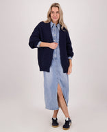 Je m'appelle Jurken Robe Superstretch Denim | Light Denim