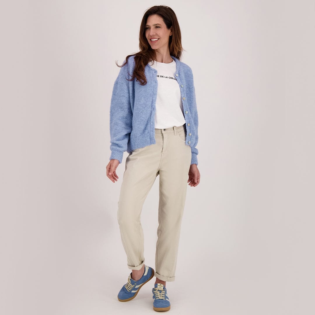 Je m'appelle Broeken Sand / XS Pant Denim Stretch | Sand