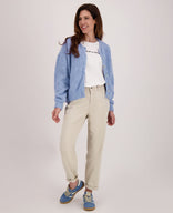 Je m'appelle Broeken Pant Denim Stretch | Sand