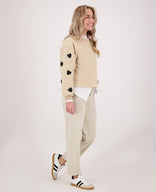 Je m'appelle Broeken Pant Denim Stretch | Sand