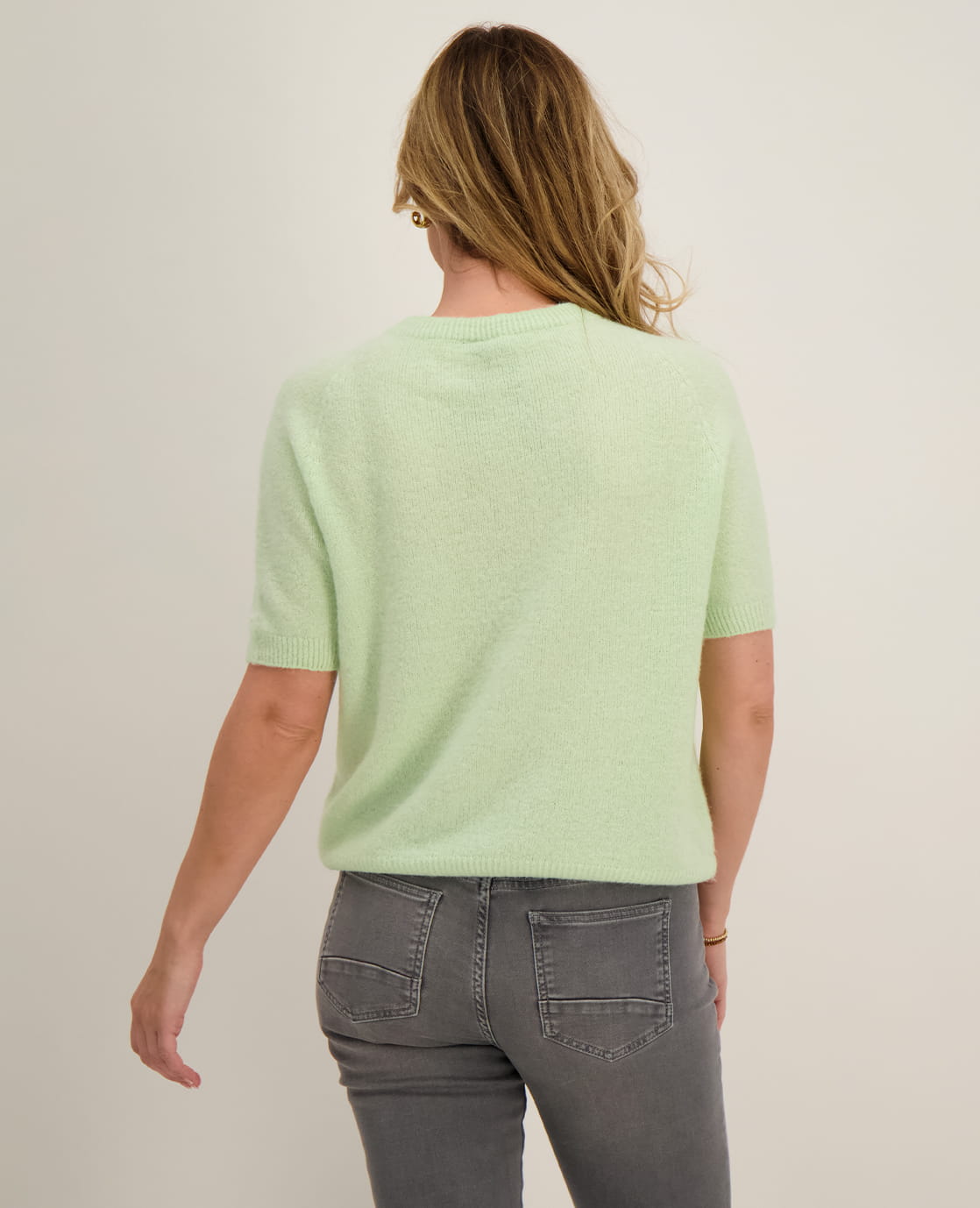 Je m'appelle Tops Pull Soleil | Lichtgroen