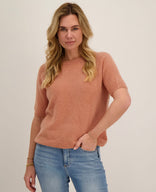 Je m'appelle Tops Pull Soleil | Apricot Orange