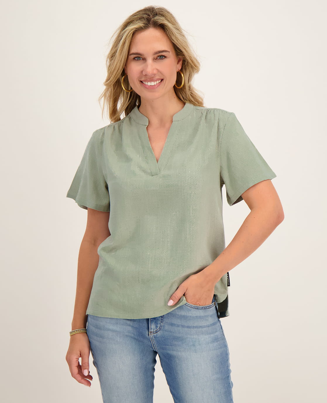 Je m'appelle Tops Top Juul | Linen Green