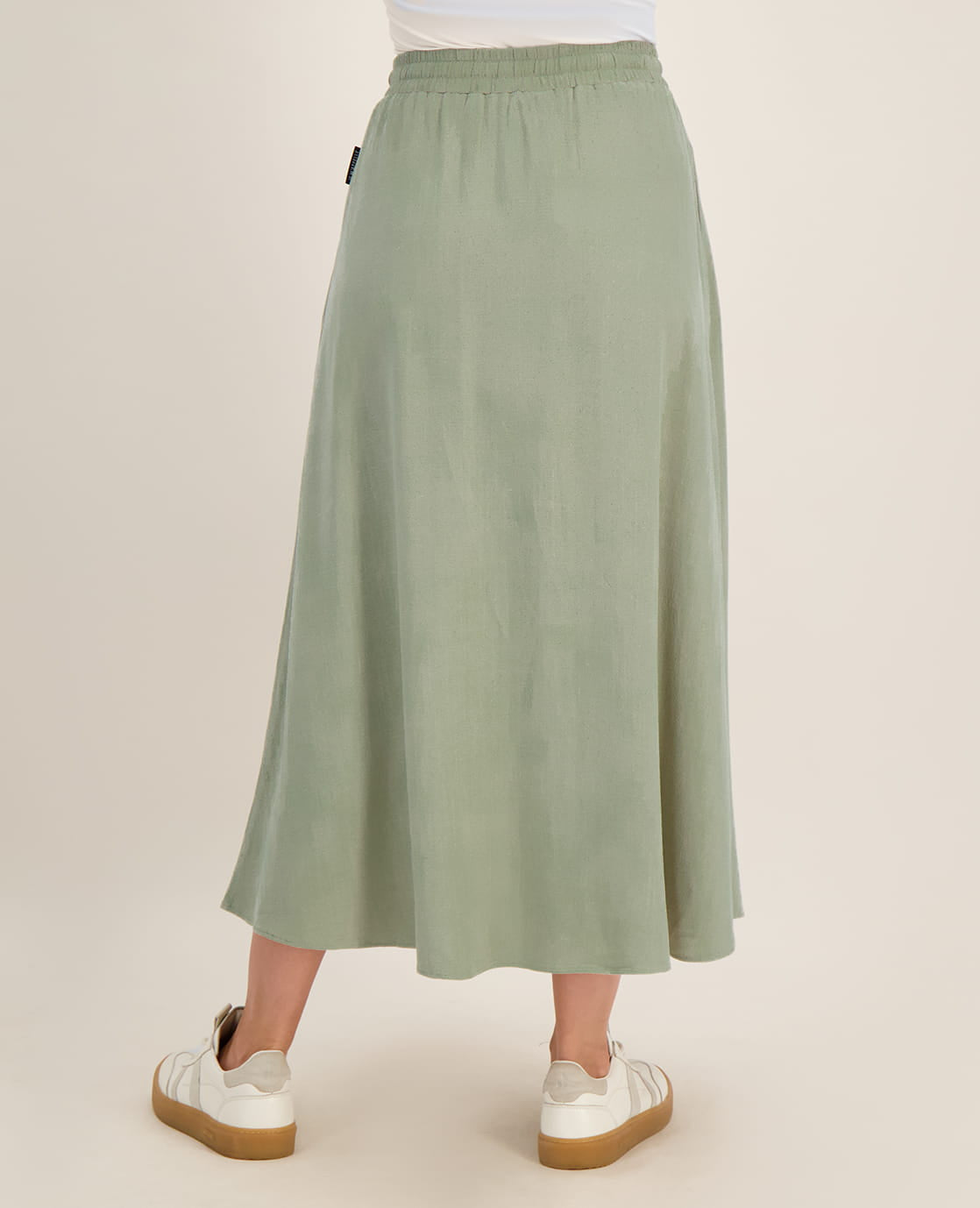 Je m'appelle Jurken Skirt Juul | Linen Green