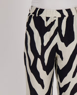 Je m'appelle Broeken Pant Straight | Dark Greige/Zwart