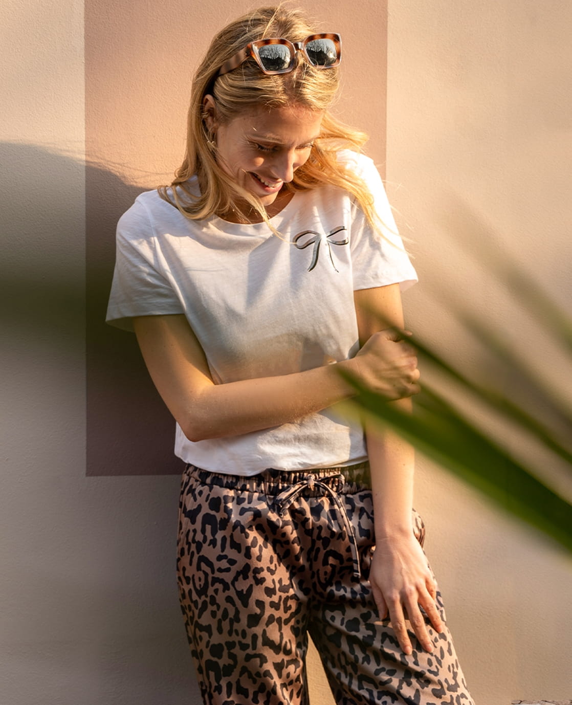 Je m'appelle Tops Wit / XS Tee Bow | Wit