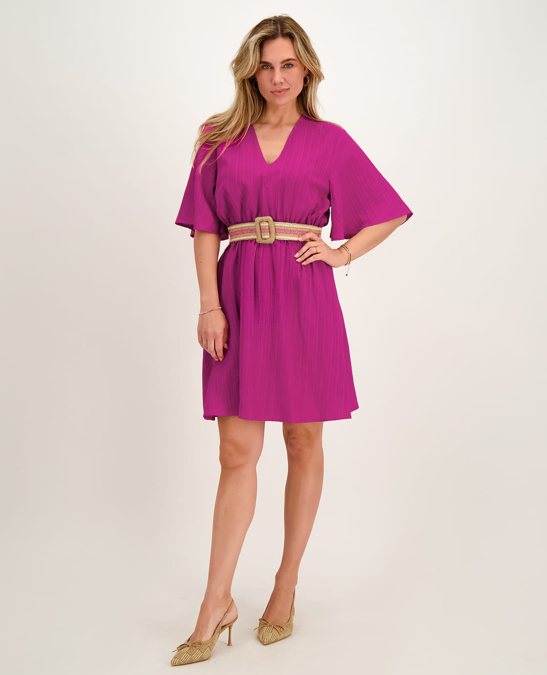 Je m'appelle Jurken Robe Luna | Fuchsia