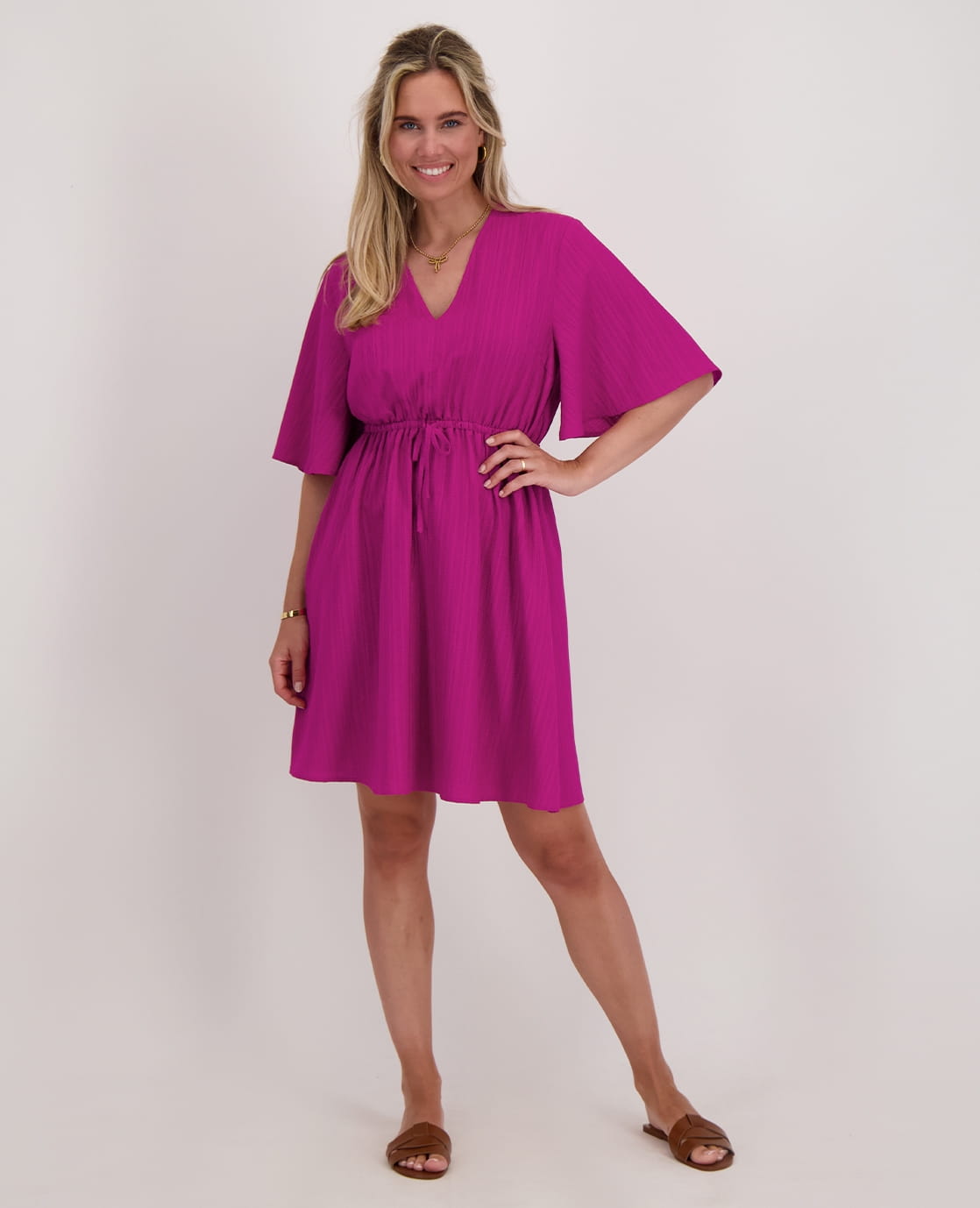 Je m'appelle Jurken Robe Luna | Fuchsia
