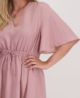 Je m'appelle Jurken Robe Luna | Old Pink