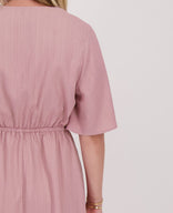 Je m'appelle Jurken Robe Luna | Old Pink