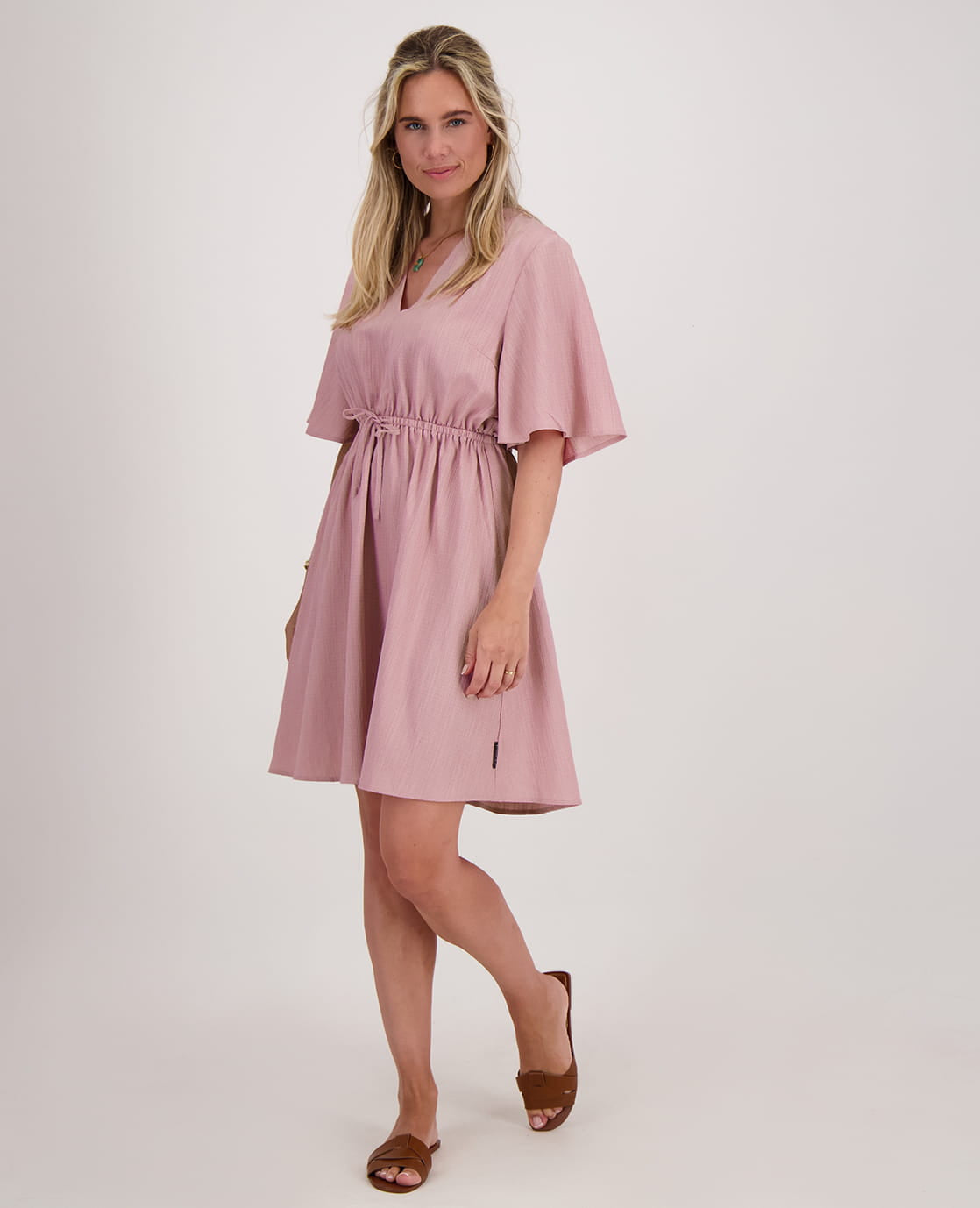 Je m'appelle Jurken Robe Luna | Old Pink