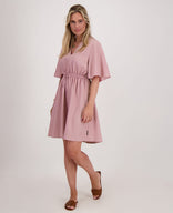 Je m'appelle Jurken Robe Luna | Old Pink