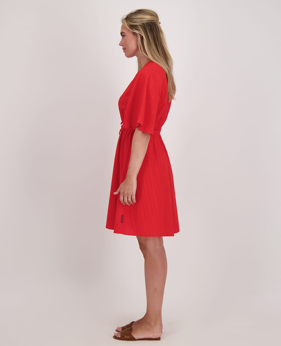 Je m'appelle Jurken Robe Luna | Coral Red
