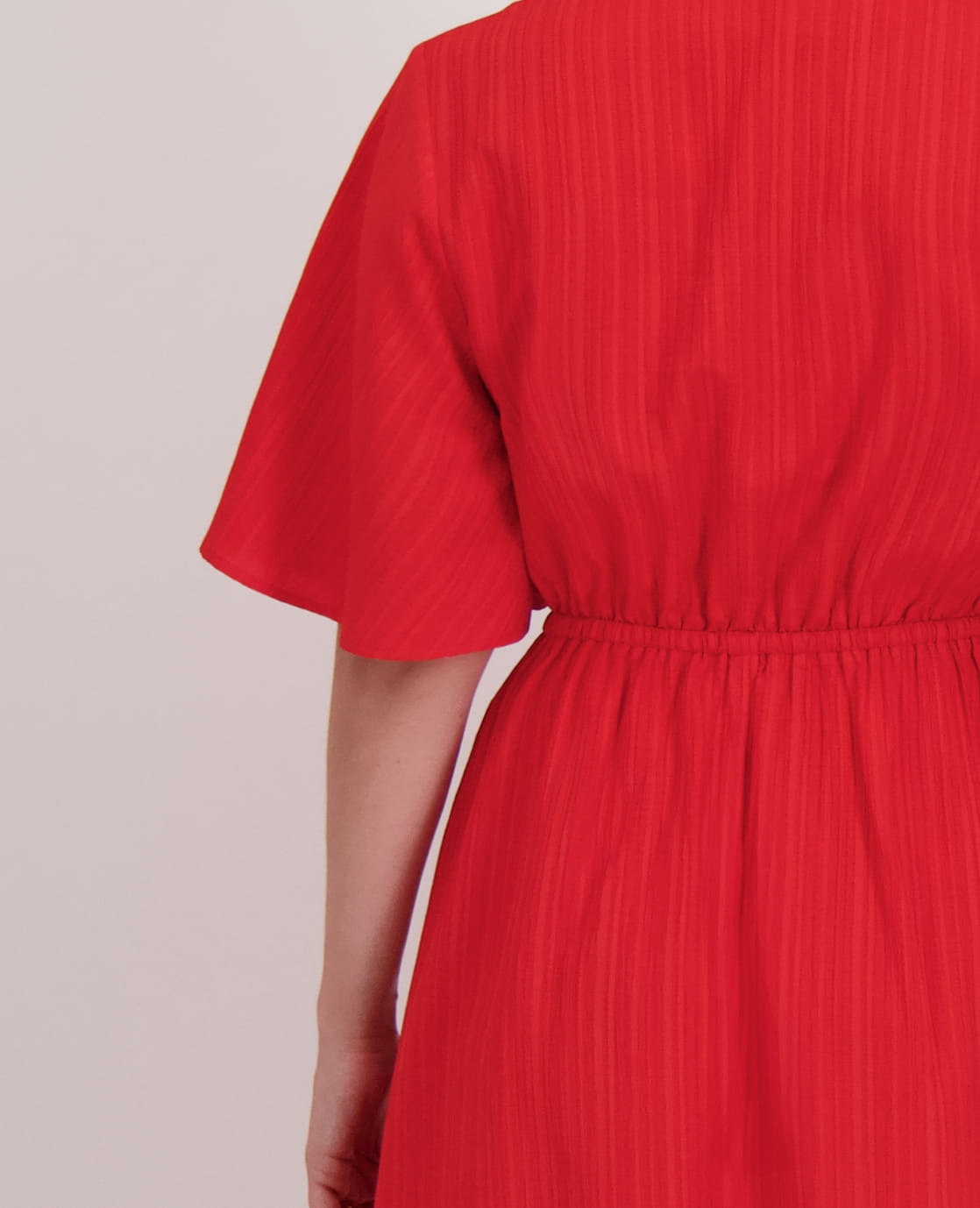 Je m'appelle Jurken Robe Luna | Coral Red